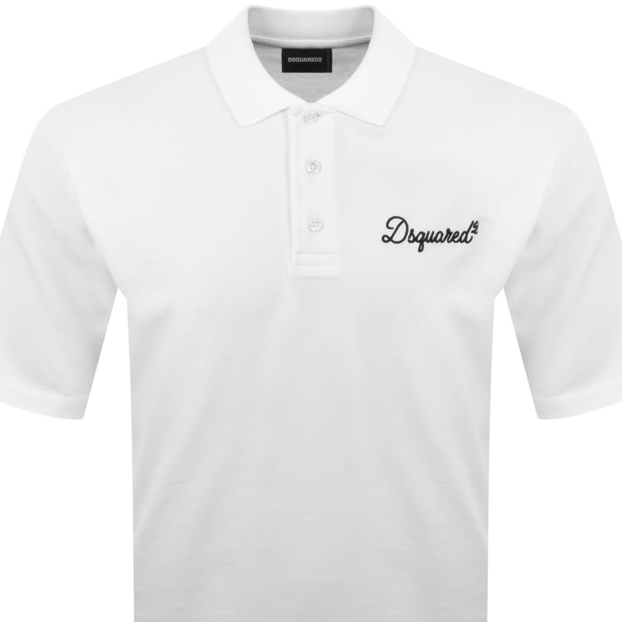 DSQUARED2 Polo T Shirt White