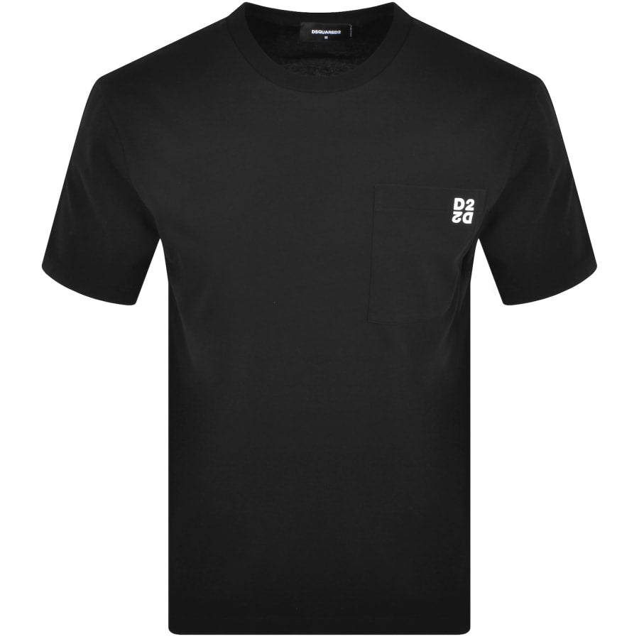 DSQUARED2 Twin Pack T Shirts Black