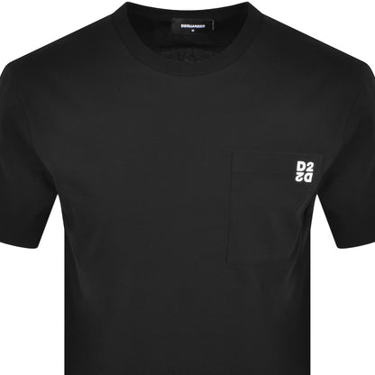 DSQUARED2 Twin Pack T Shirts Black