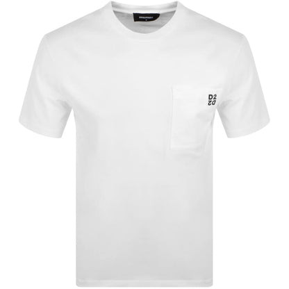 DSQUARED2 Twin Pack T Shirts White