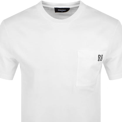 DSQUARED2 Twin Pack T Shirts White