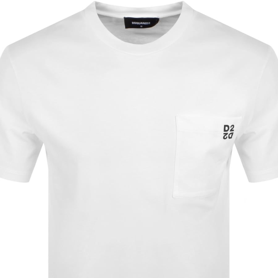 DSQUARED2 Twin Pack T Shirts White