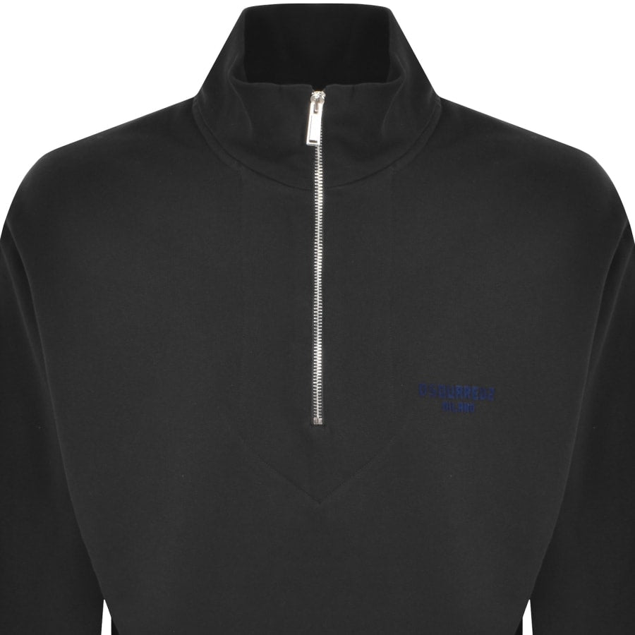DSQUARED2 Zipped Sweatshirt Black