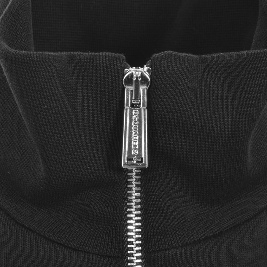 DSQUARED2 Zipped Sweatshirt Black