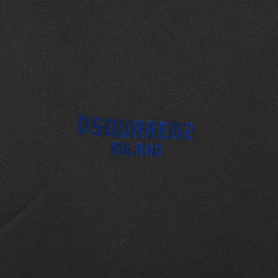 DSQUARED2 Zipped Sweatshirt Black