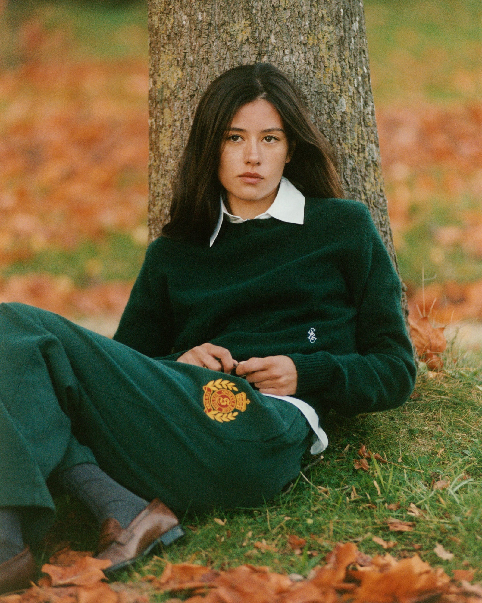 SRC Cashmere Sweater - Forest