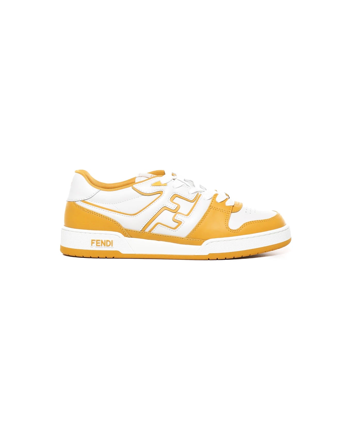 Fendi Two-tone Leather Fendi Match Sneakers