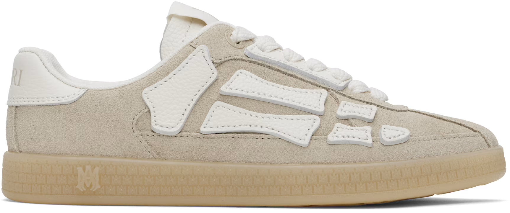 AMIRI Women Beige Pacific Bones Sneakers