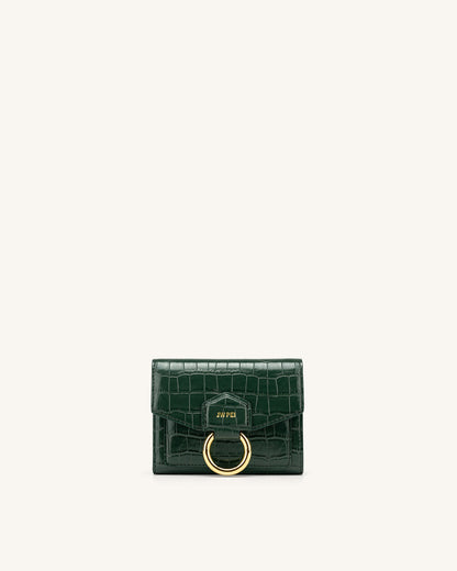Stella Wallet - Ivory Croc