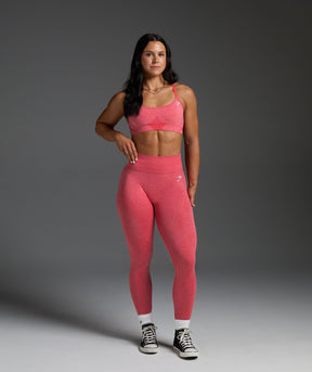 Gymshark Vital Leggings - Coral Red Marl