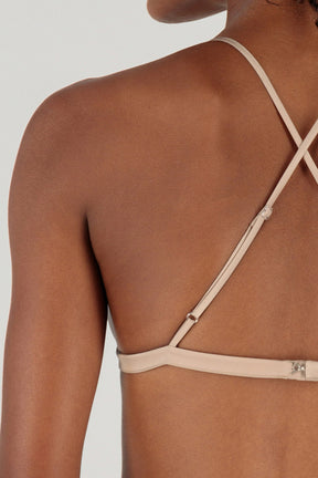 SATIN V BRALETTE