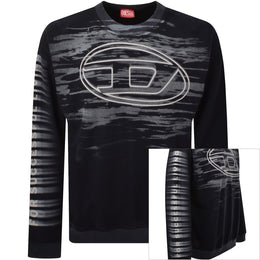 Diesel S Boxt T1 Sweatshirt Navy