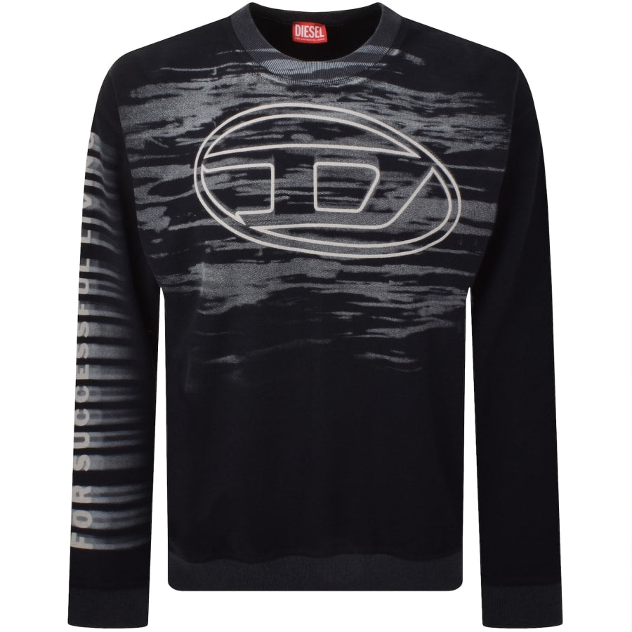 Diesel S Boxt T1 Sweatshirt Navy