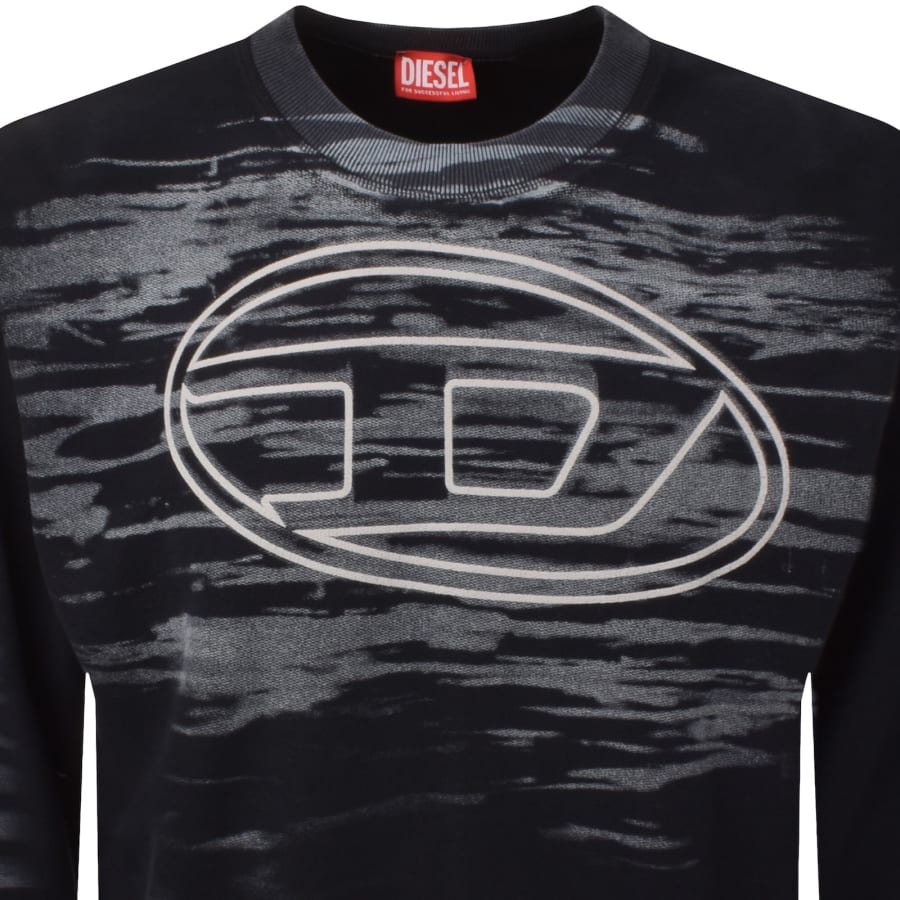 Diesel S Boxt T1 Sweatshirt Navy