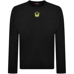 Diesel S Ginn T1 Logo Sweatshirt Black