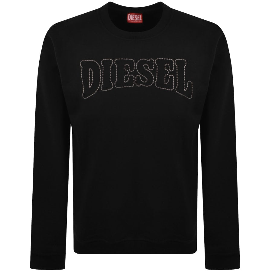 Diesel S Norm V10 Sweatshirt Black