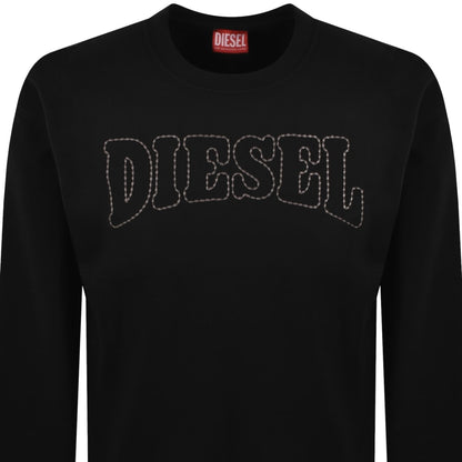 Diesel S Norm V10 Sweatshirt Black