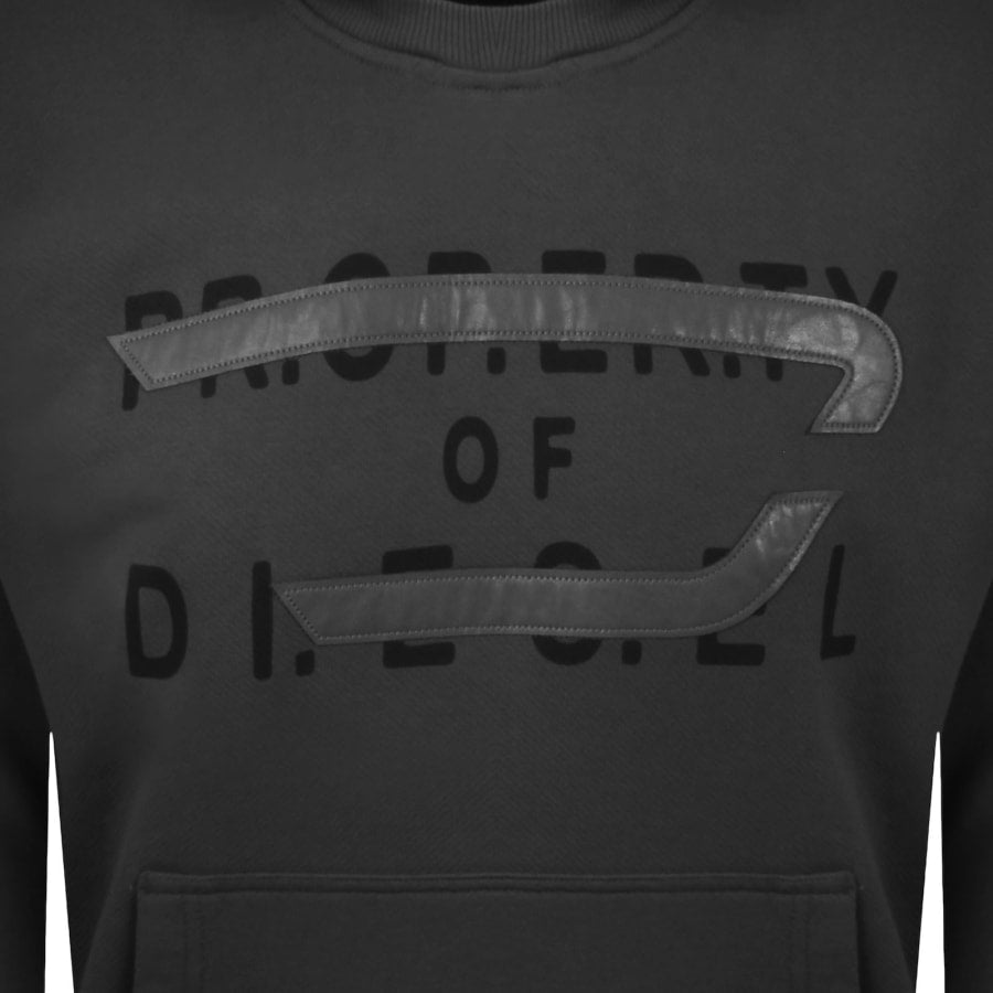 Diesel S Norman Hoodie Grey