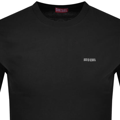 Diesel T Adjust Met T Shirt Black