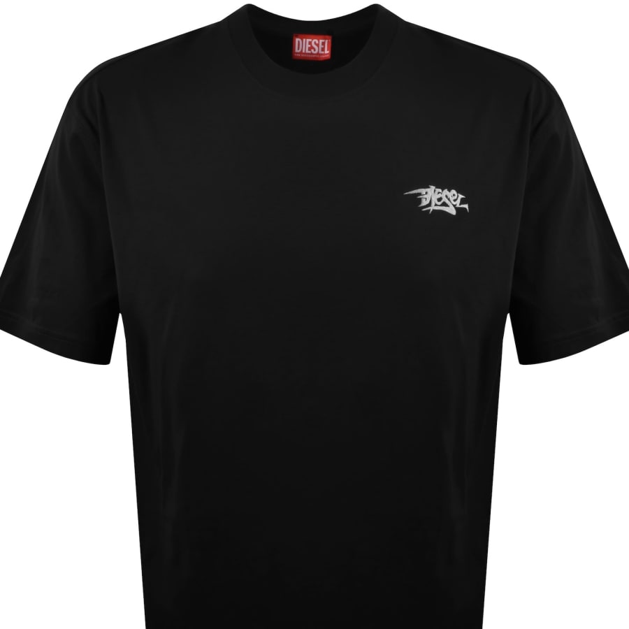 Diesel T Boggy V5 T Shirt Black