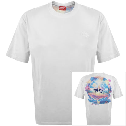 Diesel T Boggy V5 T Shirt White