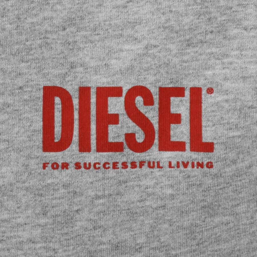 Diesel T Boxt Bisk T Shirt Grey