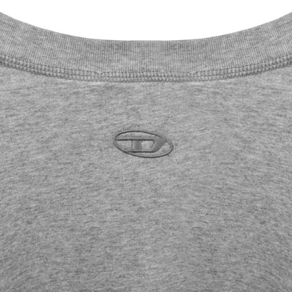 Diesel T Boxt Dolphin Print T Shirt Grey