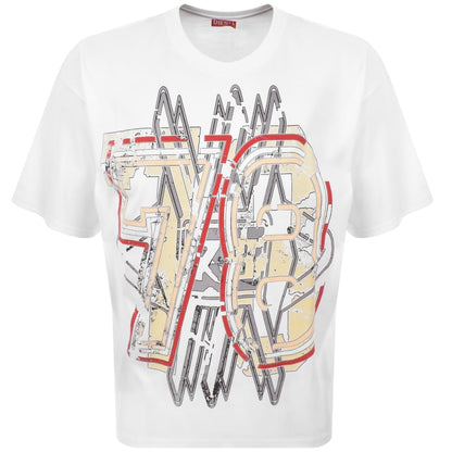 Diesel T Boxt T8 T Shirt White