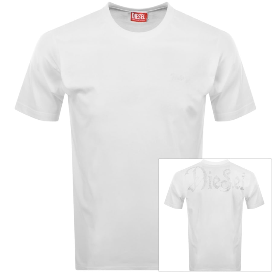 Diesel T Boxt V15 T Shirt White