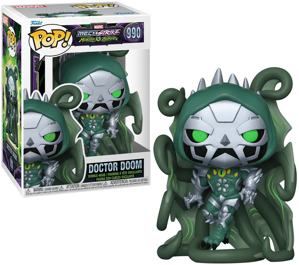 Funko Doctor Doom Marvel Mech Strike Monster Hunters