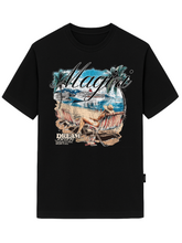 Magiri Dream Beach Printed T-Shirt in Black