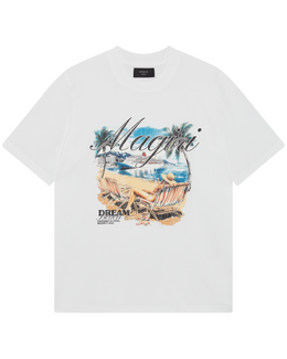 Magiri Dream Beach Printed T-Shirt in White