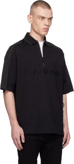 Black Logo Goth Polo