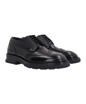 Leather Lace-Up Shoes