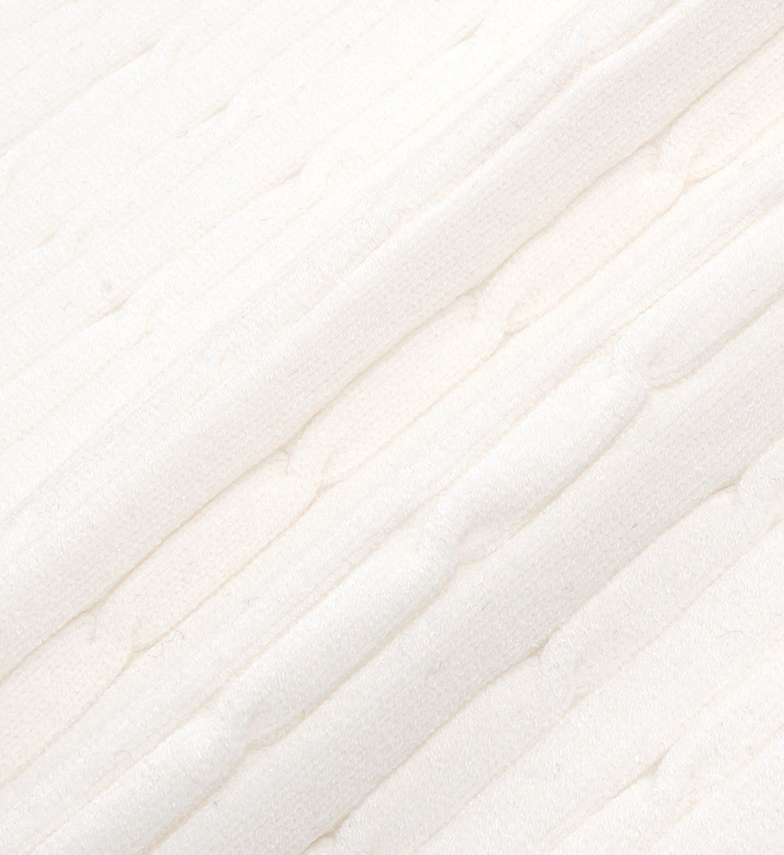 Eden Crest Mini Cable Polo - White/Navy