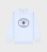 Eden Crest Crewneck - Ciel/Navy