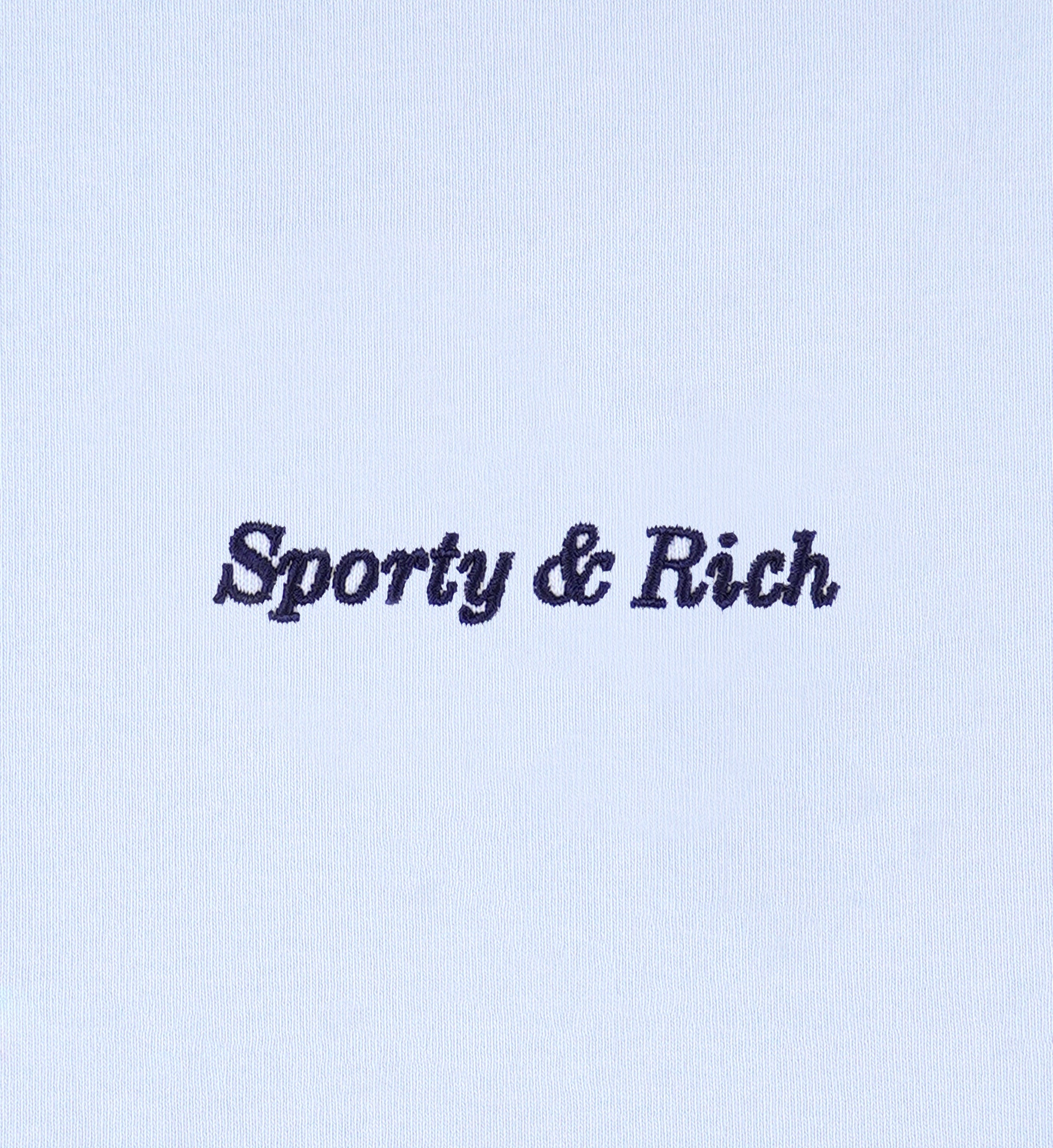 Eden Crest Crewneck - Ciel/Navy