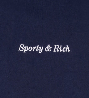 Eden Crest Disco Short - Navy/White