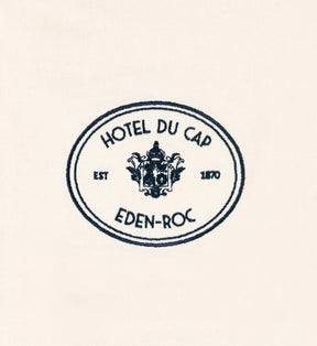 Eden Crest Hoodie - Cream/Navy