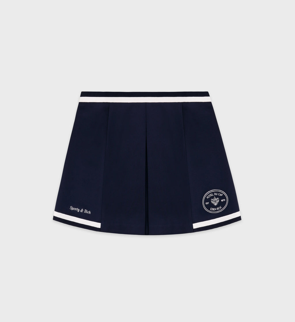 Eden Crest Embroidered Mila Skirt - Navy/White