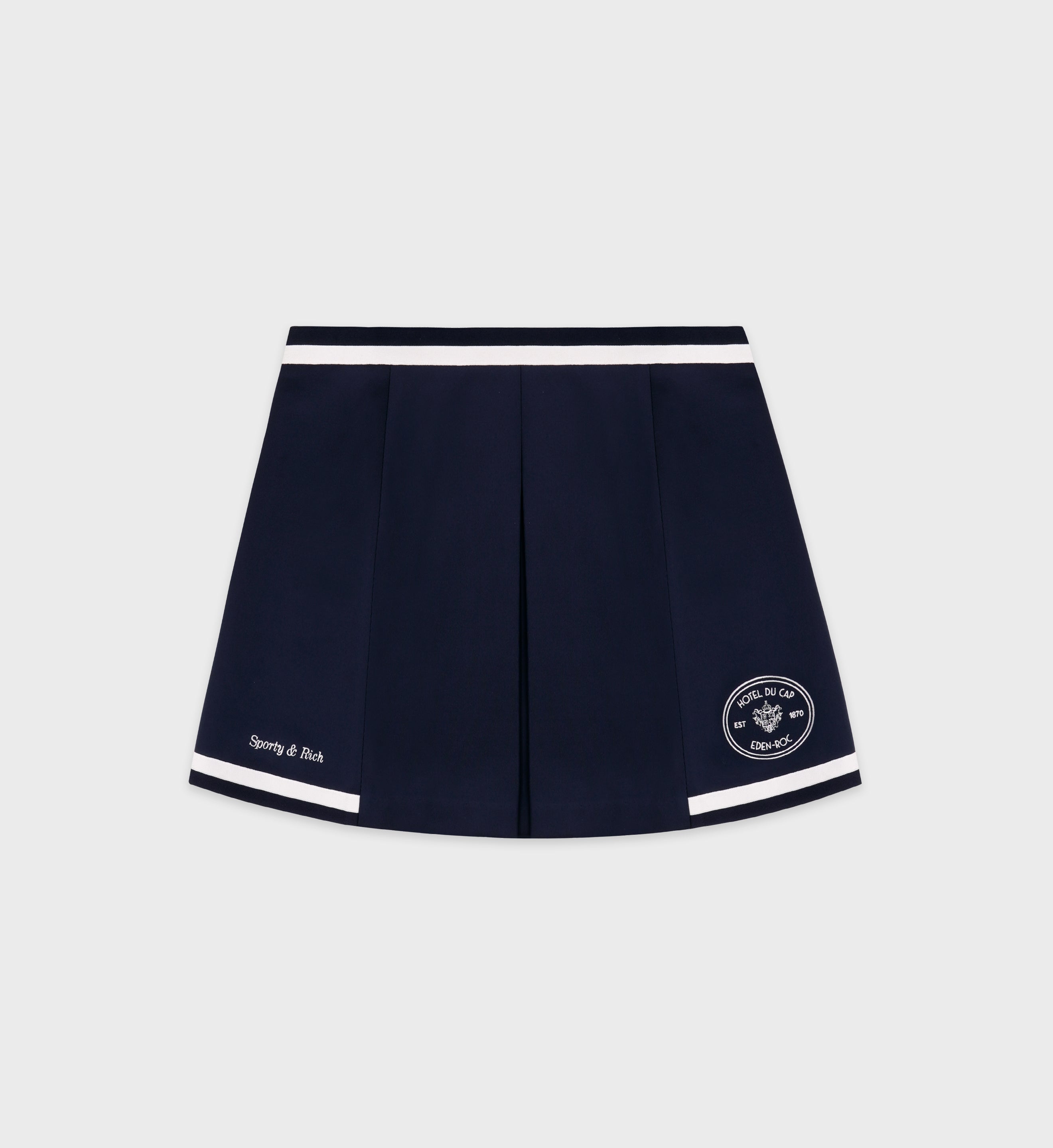 Eden Crest Embroidered Mila Skirt - Navy/White