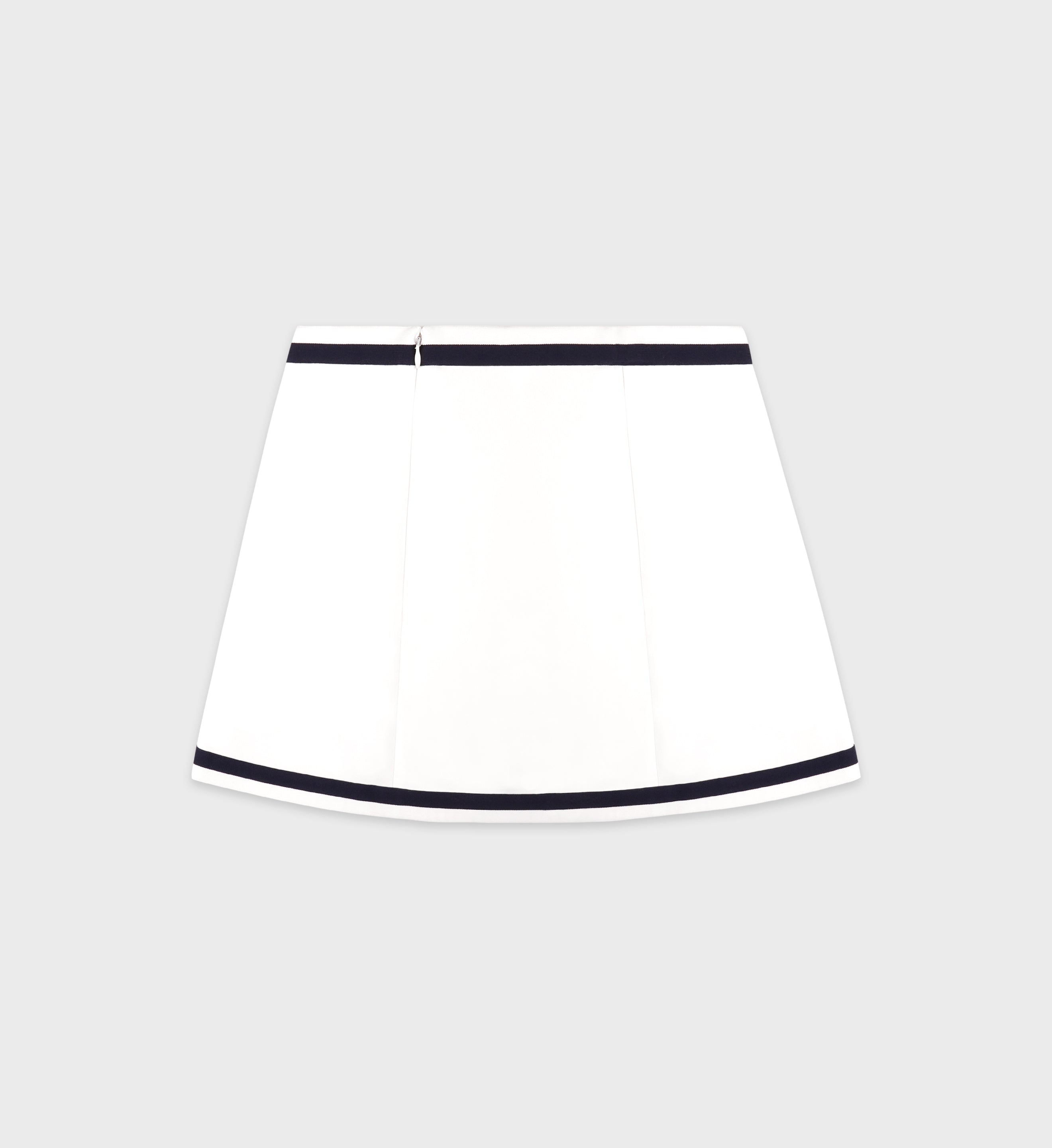 Eden Crest Embroidered Mila Skirt - White/Navy