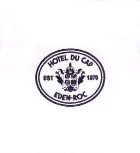 Eden Crest Embroidered Pique Polo - White/Navy