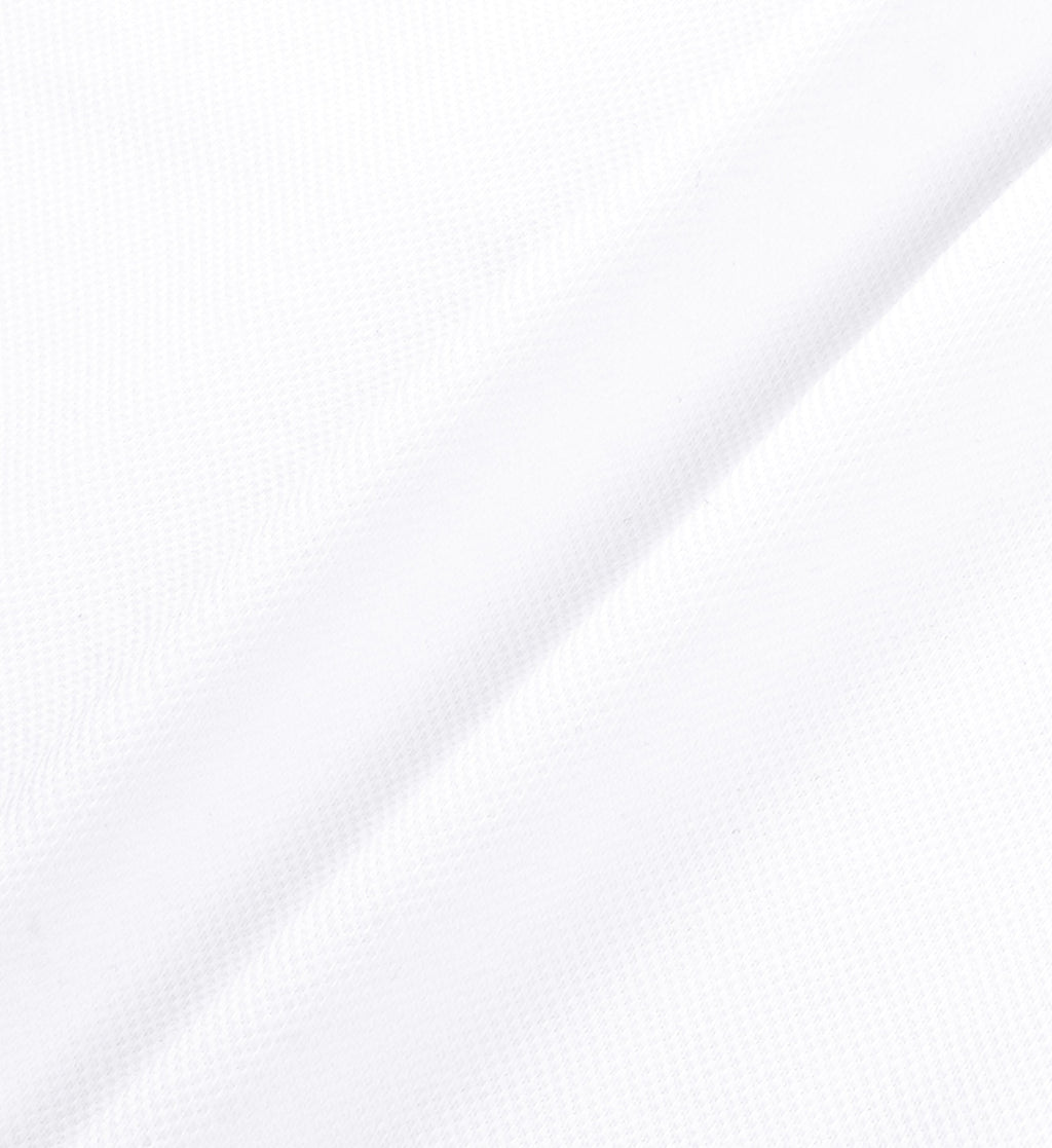 Eden Crest Embroidered Pique Polo - White/Navy