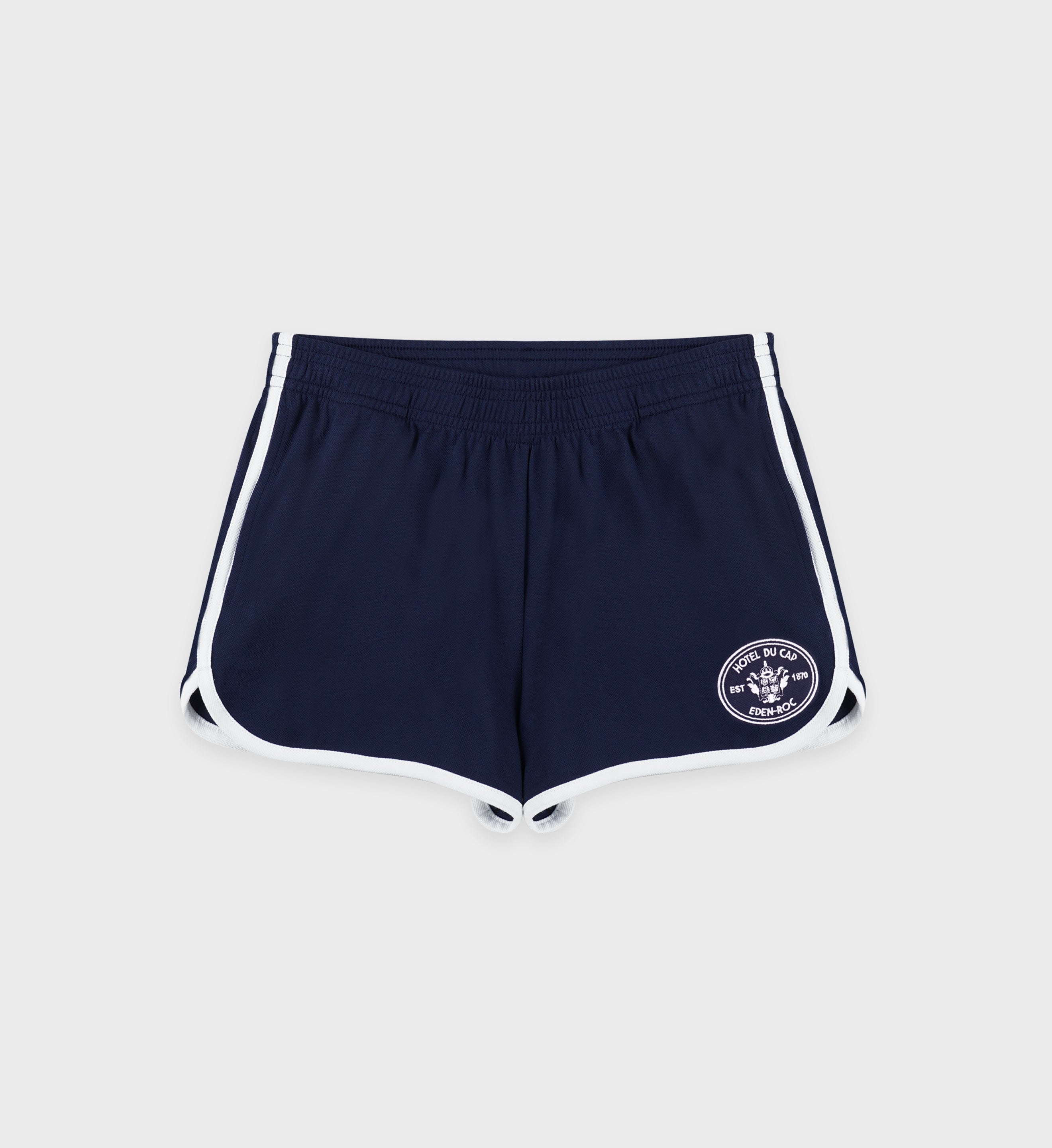 Eden Crest Embroidered Pique Short - Navy/White