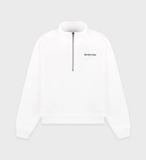 Eden Crest Quarter Zip - White/Navy