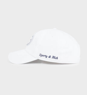 Eden Crest Hat - White/Navy