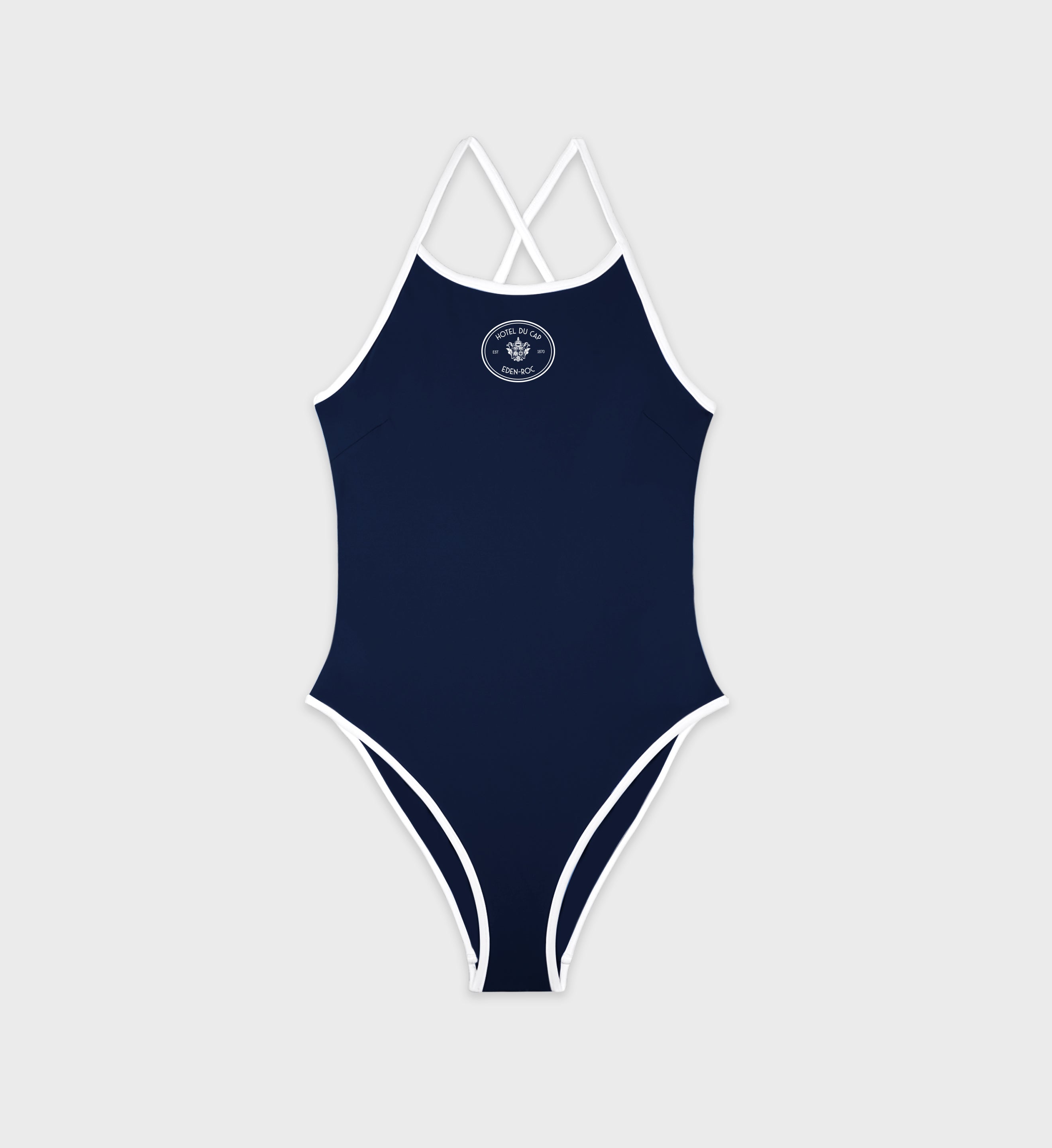 Eden Crest One Piece Swimsuit - Navy/White