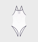 Eden Crest One Piece Swimsuit - White/Navy