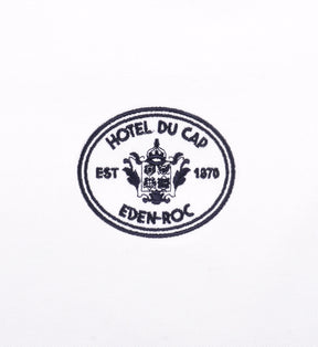 Eden Crest Pique Polo Dress - White/Navy